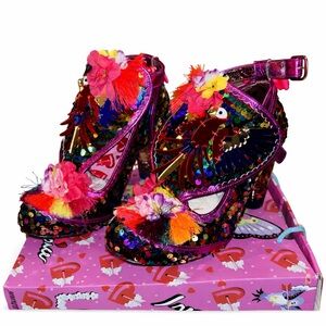 Irregular Choice Bellissima Parot Sequin Women’s Heels collection EU 41